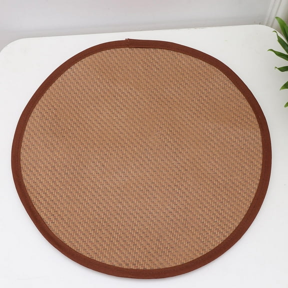 ROSENICE 2Pcs 15.7x15.7in Square Coffee Cooling Mat for Small Pets and Dogs Summer Indoor Use