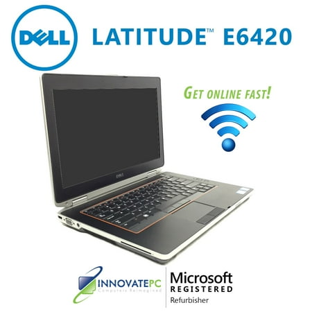 14 Windows 7 Laptop Refurbished Dell Latitude E6420 Core i5-2520M 2.5GHz 4GB 250GB DVDRW 14