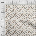 thumbnail image 2 of oneOone Polyester Spandex Light Brown Fabric Star & Baubles Sewing Material Print Fabric By The Yard 56 Inch Wide, 2 of 5