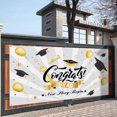 thumbnail image 4 of Easy to Hang Congrats Grad Pure Cotton Photography Banner Party Background for Graduation Celebration, 4 of 6