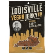 (10 Pack) Louisville Vegan Jerky Co. Reuben'S Smokey Carolina Bbq Jerky, 3 Oz