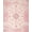 Blush Cream, Pattern 18, variant on ODIKA Vintage Floral Medallion With Delicate Rose Motifs And Scrollwork Stain Resistant Low Profile for Dorm Room, Small Living Apartment