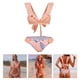 thumbnail image 3 of Sexy Bikini Ruffled Split Traje de baño Mujeres creativas Playa Verano Traje de baño HOMEMAXS MX10624659, 3 of 6
