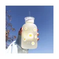 thumbnail image 2 of Botella de agua linda del jugo de leche 480ml con las tapas de la escala 2 pequeña margarita mate Tran portátil, 2 of 5