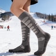 thumbnail image 3 of Lerpwige Ski Socks Insulated Warm Socks for Men Women Skiing Hiking Mountaineering, 3 of 9