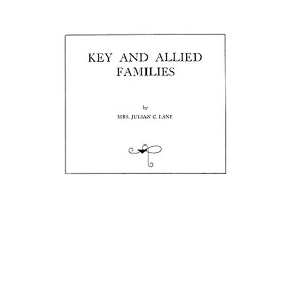 Pre-Owned Key and Allied Families Paperback