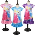 thumbnail image 2 of Vestido de princesa de Disney para niña, ropa de verano, ropa para niños, pijamas para niños, vestidos de cumpleaños, disfraz informal, Blancanieves, Cenicienta8T Gao Jinjia LED, 2 of 2
