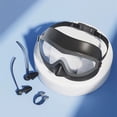 thumbnail image 6 of Deeceymbur Adult Large Frame Swimming Goggles Anti Fog HD Lens Wide View Diving Mask for Pool Beach Snorkeling, 6 of 8