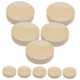 thumbnail image 5 of CRAFTHROU Beige Plastic Wood Slices for DIY Projects and Decoration Unpainted Smooth Surface Ideal for Hand Painting Kids Crafts 8x2cm, 5 of 8