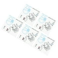 thumbnail image 3 of LHCER Sign Wall Sticker,Wall Poster,5Pcs/ Set Window Wall Sticker Background Self‑Adhesive Sign Reminding Poster for Office School, 3 of 8