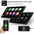 thumbnail image 4 of Radio para auto Ossuret 10.4" Android 14 con CarPlay inalámbrico y GPS, 4 of 9