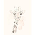 thumbnail image 2 of Goldberger, Jennifer 20x24 White Modern Wood Framed Museum Art Print Titled - Pastel Safari IV, 2 of 4
