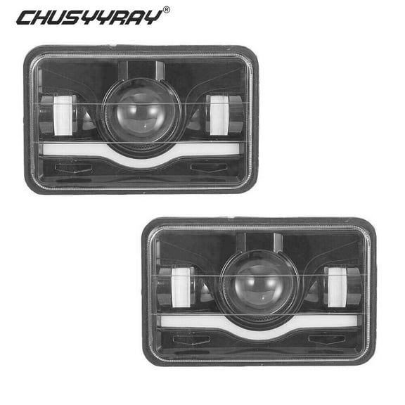 New 4x6" Led Headlight Hi/Lo Sealed Beam for Chevrolet S10 1995 1996 1997 Trucks