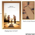 thumbnail image 3 of Decorebay Home Aluminum Single Photo Display Picture Frames - GOLD BLACK SILVER, 3 of 4