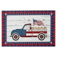 thumbnail image 4 of Independence Day Placemats - Set of 4, 4th of July Patriotic Table Mats for Home Decorations, American USA Flag Place mats for Memorial Day Home Kitchen Dinner, 4 of 4