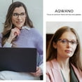 thumbnail image 6 of AQWANO Stylish Designer Reading Glasses for Women Blue Light Blocking Readers Fashion Pattern Print Anti Eye Strain Eyeglasses, 1.5, 6 of 6