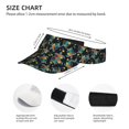 thumbnail image 3 of Sikiie Colorful Turtles Sun Visor Hat Adjustable Velcro Golf Visor Sports Sunscreen Visor Hat for Outdoor Activities, 3 of 7