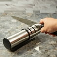 thumbnail image 2 of BergHOFF Straight 5Pc Stainless Steel Specialty Knife Set with 3-in-1 Sharpener, 2 of 5