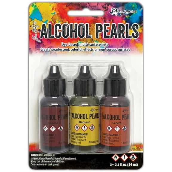 Tim Holtz Alcohol Ink Pearls Kits 3/Pkg-Kit #5