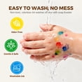 thumbnail image 5 of Jar Melo Art Dot Markers for Kids Toddlers, 6 Colors Washable with Free Activity Book, 5 of 8