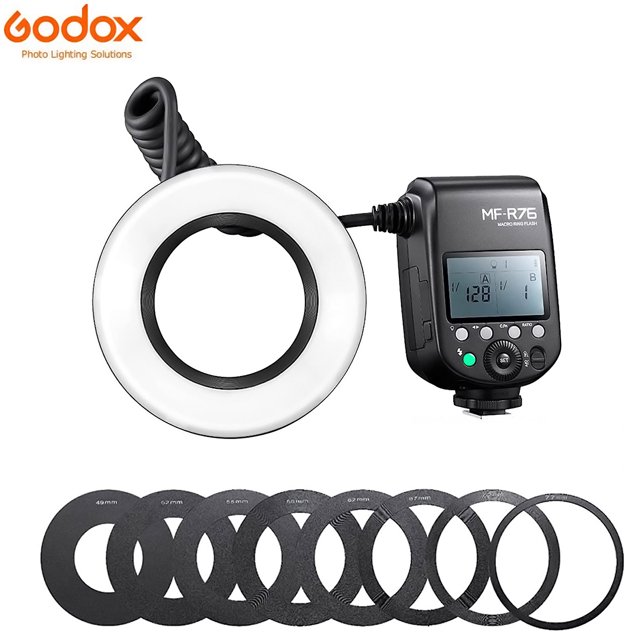 GODOX MFR76 Macro LED Ring Flash Speedlite 76Ws 660 FullPower Flashes