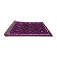 thumbnail image 2 of Ahgly Company Indoor Square Oriental Purple Traditional Area Rugs, 4' Square, 2 of 4