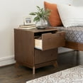 thumbnail image 4 of Powell Plumley 2 Drawer Nightstand, Walnut, 4 of 23