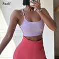 thumbnail image 5 of Sujetador deportivo con espalda descubierta para mujer, sujetadores cruzados en la espalda para Yoga, Top de entrenamiento, Top corto de gimnasia, ropa interior deportiva para correr, ropa deportiva, 5 of 5