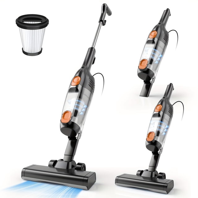 INSE R6X Lightweight Corded Vacuum Cleaner, 18kPa Powerful Suction, Specialized for Carpets, Floors, and Pet Hair