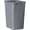 Grey, variant on ROOMTEC 35QT Kitchen Trash Can, Sturdy and Lightweight Slim Trash Can, Trash Cans for Kitchen, Workspace, Bathroom, Office, Easy to Clean, 1 Pack, Black