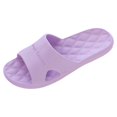 thumbnail image 2 of LoyisViDion Womens Sandals Clearance Women'S Fashion Casual Couples Home Bathroom Shower Non-Slip Slippers Pool Shoes Purple 9(39-40), 2 of 4