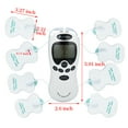 thumbnail image 4 of TENS Unit Muscle Stimulator - Portable Electronic Pulse Massager,Household Handheld Pain Relief therapy Device - Digital Meridian Electrical Massager Acupuncture Therapy Machine, 4 of 8