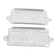 thumbnail image 4 of Guitar Pickup Base Plate Set, Cupronickel Stable Great Performance Guitar Neck Bridge Pickup Baseplate High Hardness 2Pcs  For Maintenance, 4 of 8