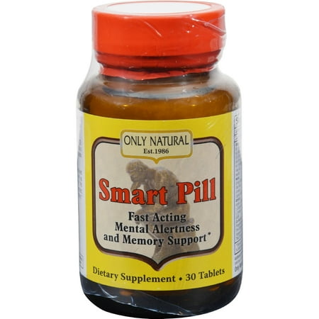 Natural Smart Pill - Only Natural Smart Pill - 30 Tablets