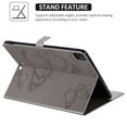 thumbnail image 6 of TECH CIRCLE for iPad Pro 11 Inch 4th/3rd/2nd/1st Generation Case,iPad Air 11-inch/5th/4th Generation Case,Embossed Butterfly Auto Sleep/Wake PU Leather Smart Stand Girls Cute Folio Pocket Cover,Gray, 6 of 6