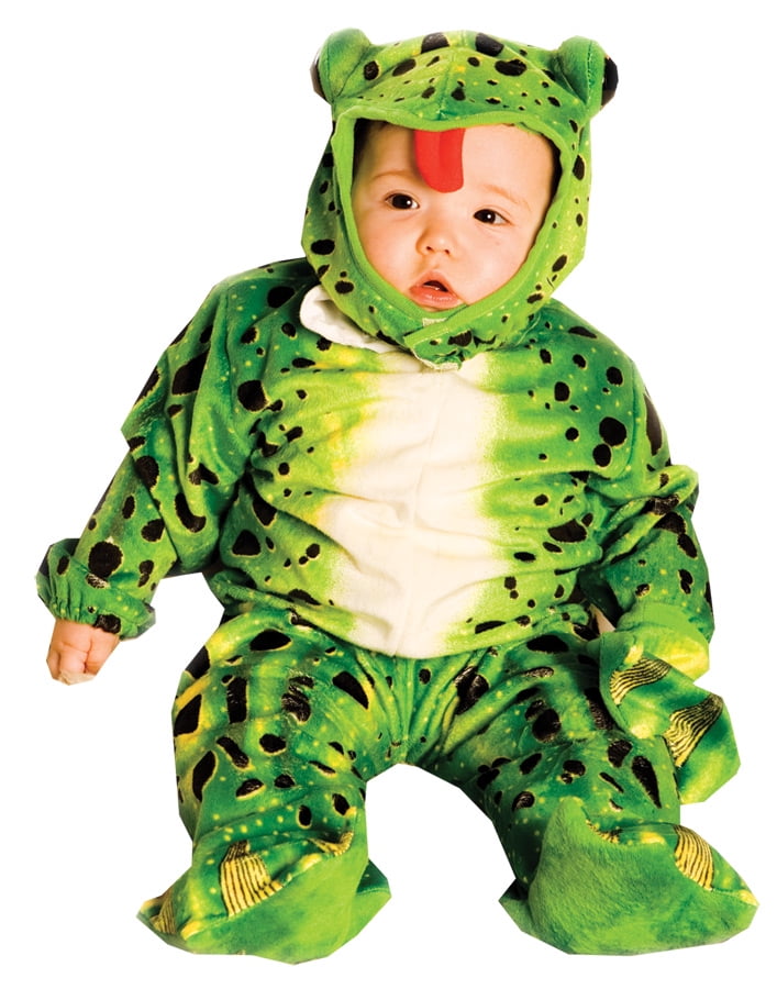 Underwraps Costumes Baby'S Frog, Green/Black, Large