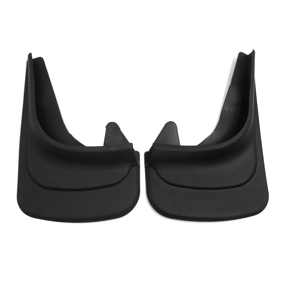 2Pcs Universal Rear Plastic Splash Guards Mud Flaps Mudguard Black for