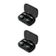 thumbnail image 4 of Auriculares portátiles Matsuzay compatibles con Bluetooth sonido estéreo en la oreja Negro Stor skärm, 4 of 6