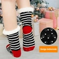 thumbnail image 5 of Slipper Socks for Women, AMITOFO Winter Warm Fuzzy Sherpa Socks Non Slip Grips Cartoon Animals Thick Cozy Fluffy Fleece Floor Socks with Grippers, 9-11, 5 of 6