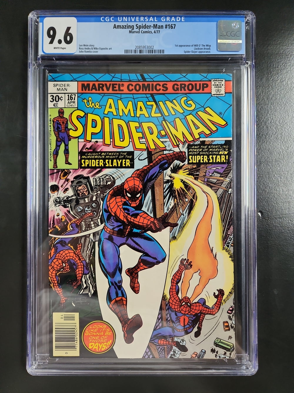 Cover of The Amazing Spider-Man #167