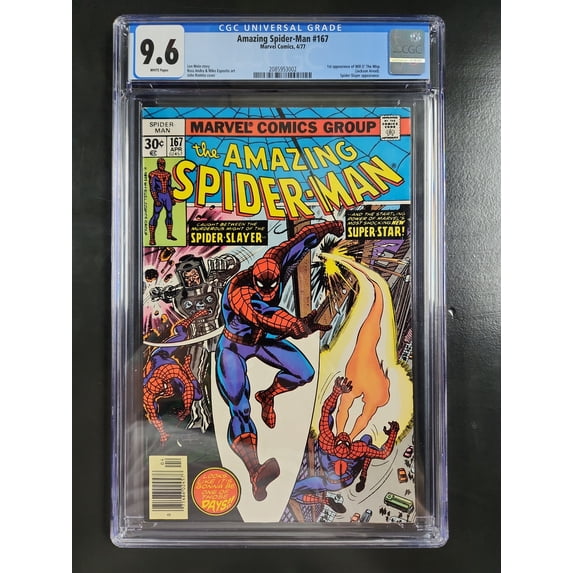 Amazing Spider-Man #167 - CGC 9.6 Comic Book