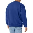 thumbnail image 2 of Hanes Ultimate Coton Chandail Molletonné à Col Rond pour Adulte, 3TG, Bleu Royal Foncé, 2 of 7