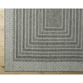 thumbnail image 6 of Hauteloom Mopsa Living Room, Bedroom Patio Outdoor Area Rug - Traditional, Transitional - Nickel - 9'1" x 12', 6 of 6