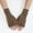 Khaki, variant on Knitted Fingerless Gloves for Women Winter Thumbhole Wrist Warmer Men Crochet Arm Warmers Hand Mittens