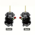 thumbnail image 4 of Valentine's Day Pendant - Cute Cartoon Bear and Rose Design, Versatile Decor, 4 of 6