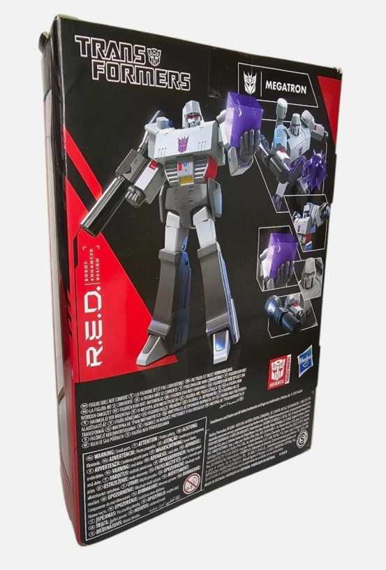 R.E.D Non-converting Transformers MEGATRON action figure
