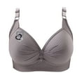 thumbnail image 3 of Erwazi Womens Push Up Wireless Bras Comfort Everyday Bras Full Figure T-shirt Bra No Underwire Underwear Bralette, 3 of 5