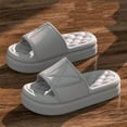 thumbnail image 2 of Pillow Slippers for Women Men Indoor Outdoor Non Slip House Sliders Bathroom Shower Slip-On Sandals, 2 of 7