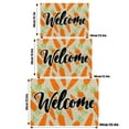 thumbnail image 3 of Happy Easter Carrot Bunny Welcome Doormat - Non-Slip Indoor/Outdoor Entryway Rug, Washable Front Door Mat for Spring, Porch, Kitchen, and Home Easter Decor, 3 of 7