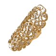 thumbnail image 5 of Joernso Knuckle Ring Vintage Exaggerate Hollow Out Geometric Rhinestone Decoration Electroplating Fashion Retro Carving Long Ring Jewelry Accessories, 5 of 8